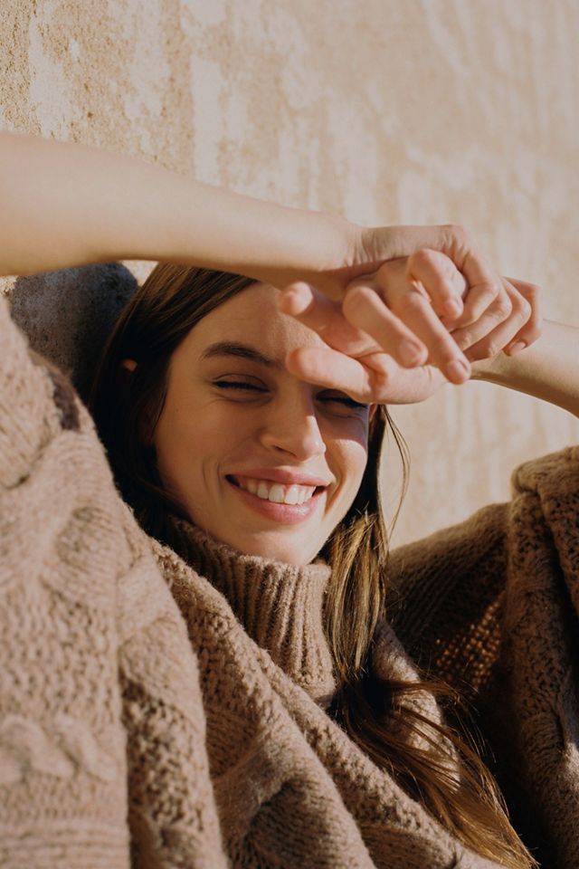 ニット/セーター little suzie/Hoodie Knit Poncho Ivy Nader Susy Kids' Poncho Towel | Agua Bendita | 20673 – Agua