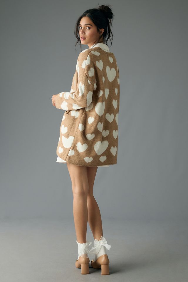 Maeve Hearts Cardigan Sweater #2