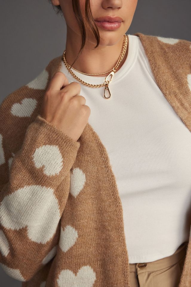 Maeve Hearts Cardigan Sweater #5