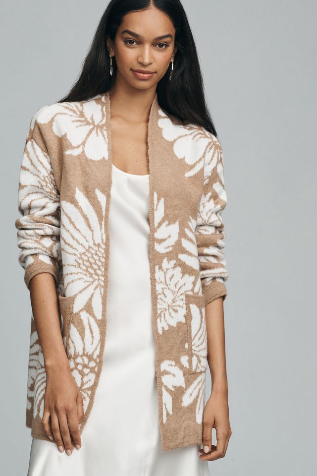 By Anthropologie Patterned Cardigan Sweater #2