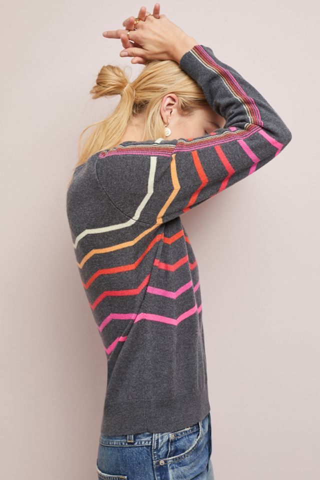 Rainbow Chevron Sweater #2