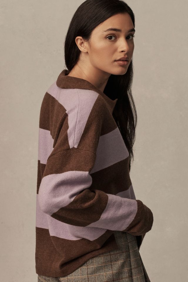 Maeve Rugby Polo Sweater #2