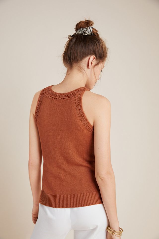 Letizia Crochet Sweater Tank #1