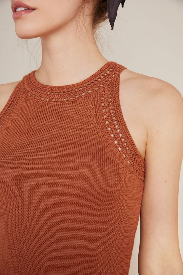 Letizia Crochet Sweater Tank #2