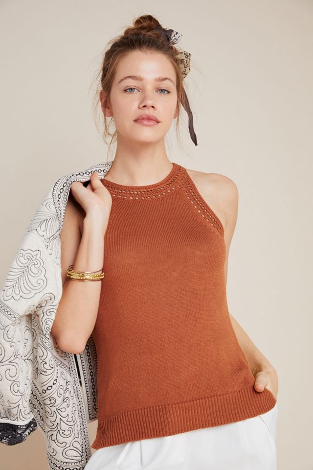 Letizia Crochet Sweater Tank #3