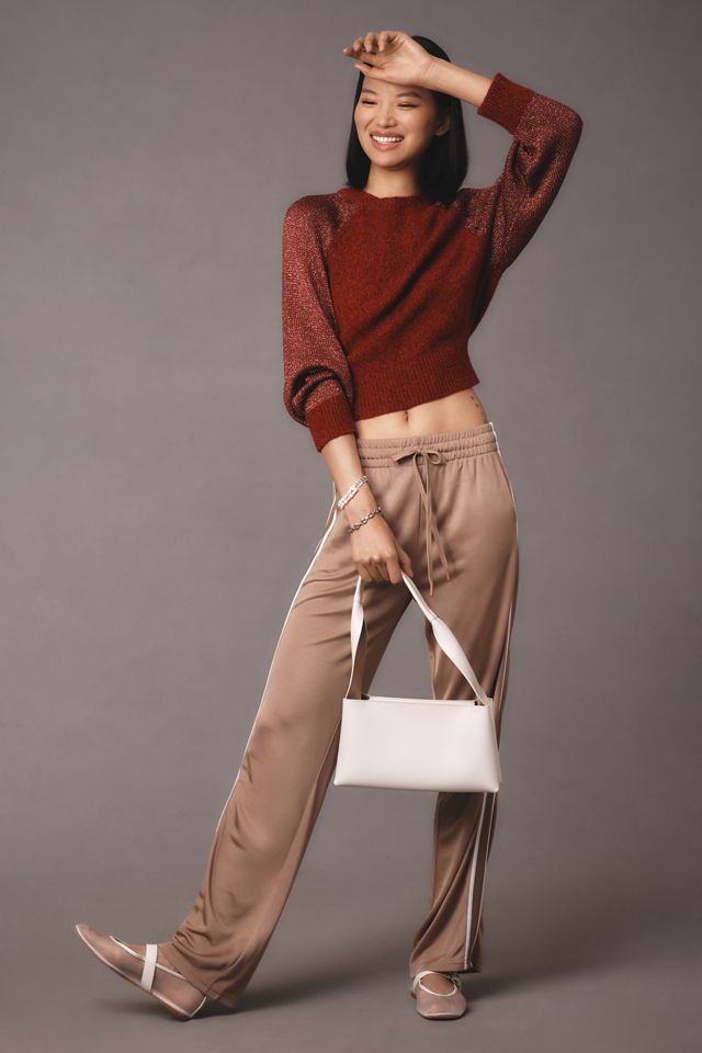 Happy Sheep Crew-Neck Cashmere Shine Pullover Sweater #2