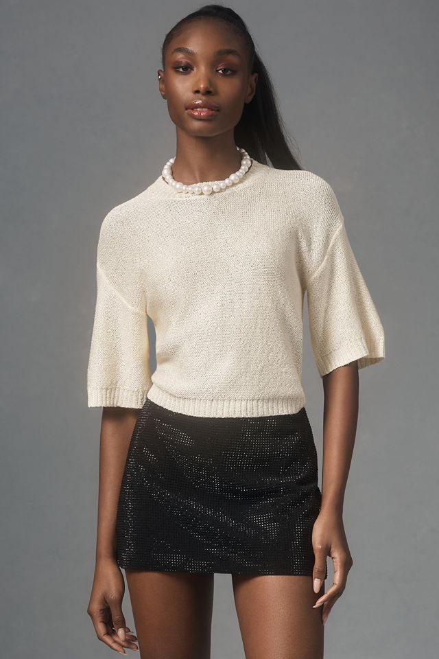 By Anthropologie Boxy Sweater Tee  Anthropologie Japan - Women's Clothing,  Accessories & Home