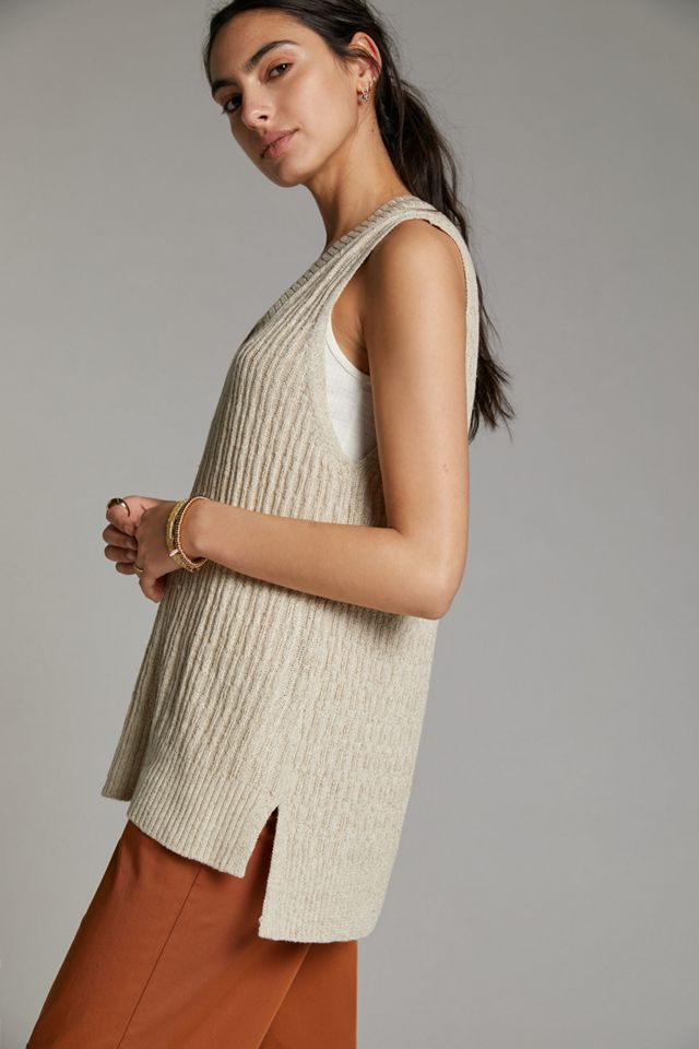 Chaleco Suéter de Punto Cable Darika #1