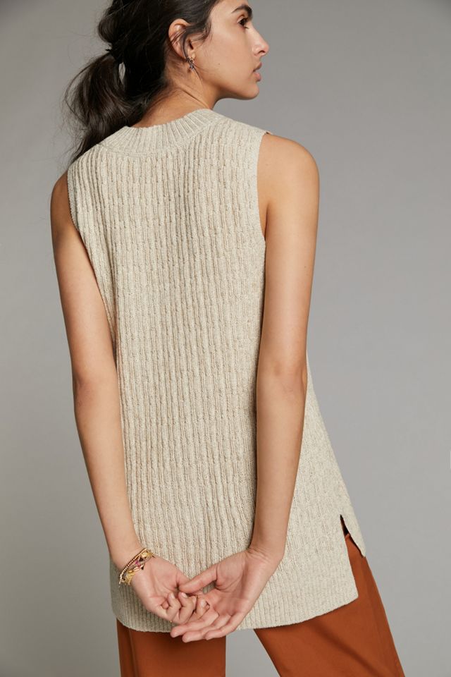 Chaleco Suéter de Punto Cable Darika #2