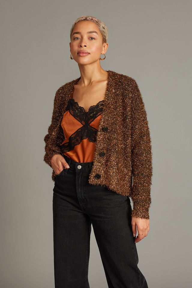 Tinsel Shimmer Cardigan Anthropologie UK
