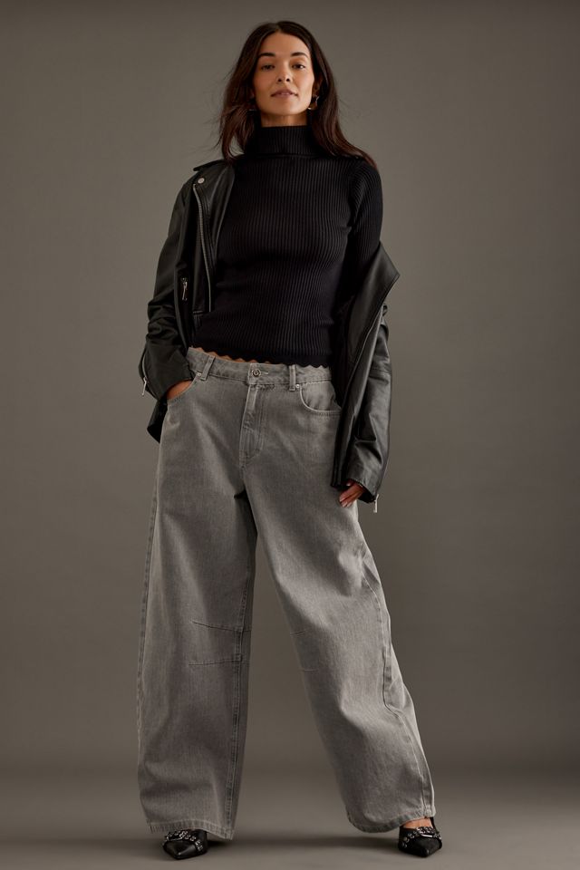 By Anthropologie Long-Sleeve Turtleneck Top #2
