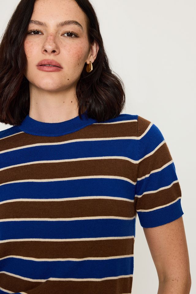 Haut en tricot Georgie à manches courtes By Anthropologie #2