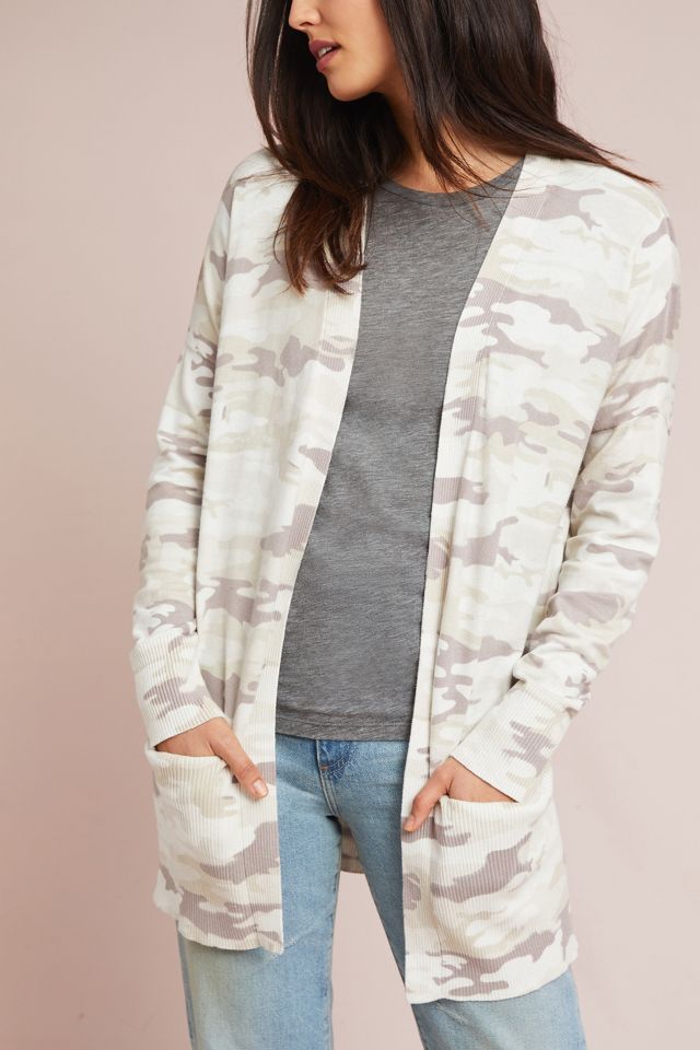 Anthropologie camo clearance cardigan