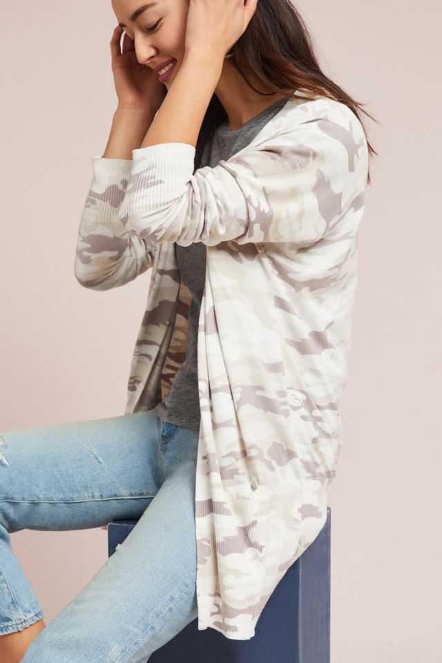 Anthropologie camo outlet cardigan