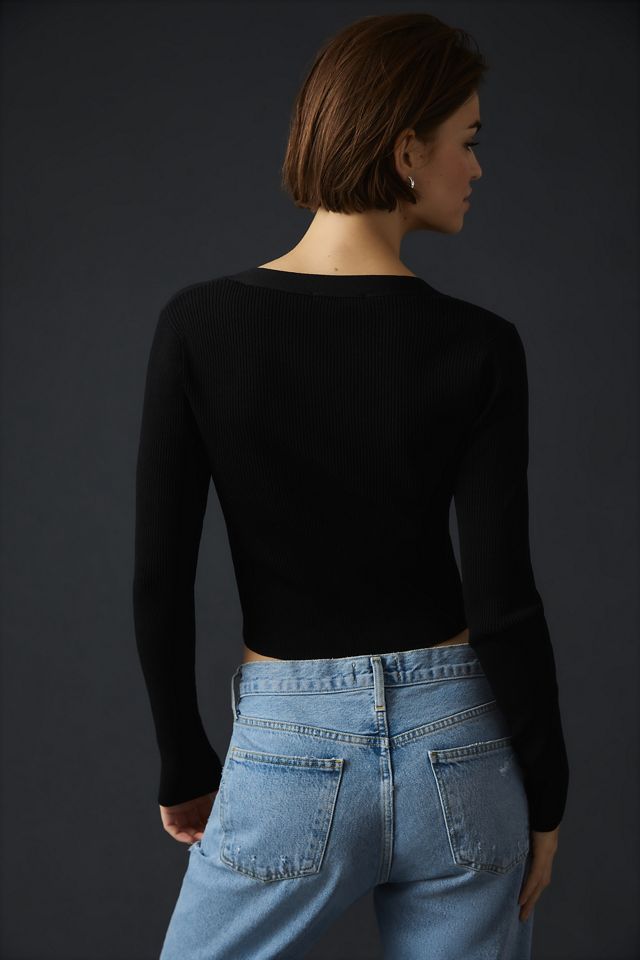 Sanctuary Ribbed Cardigan Sweater #3