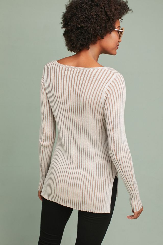 Michael Stars Two-Toned V-Neck Tunic #2