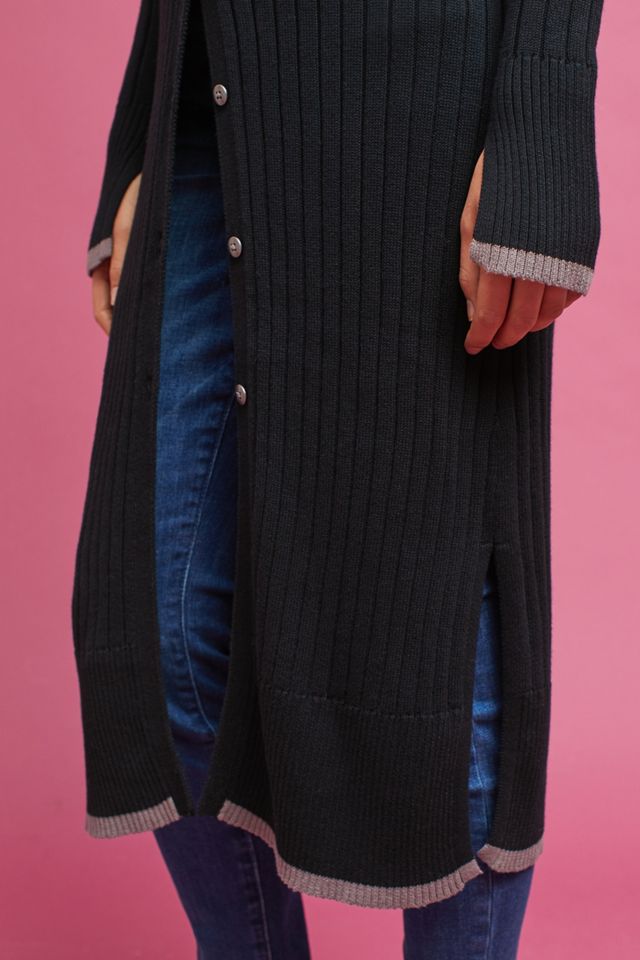Michael Stars Long Ribbed Cardigan #2