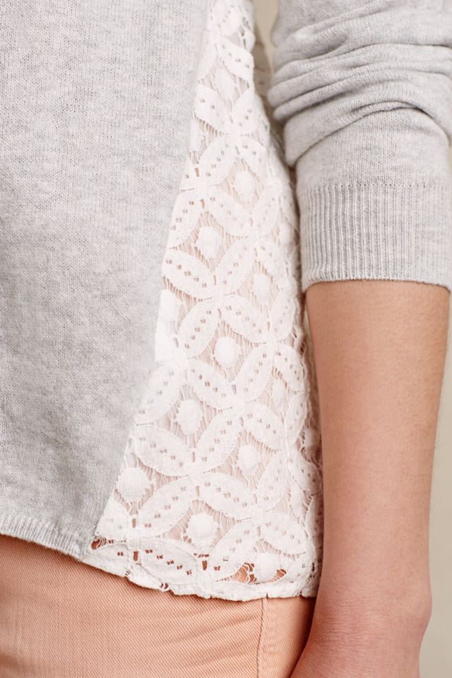 Ashtyn Lace-Back Pullover #3