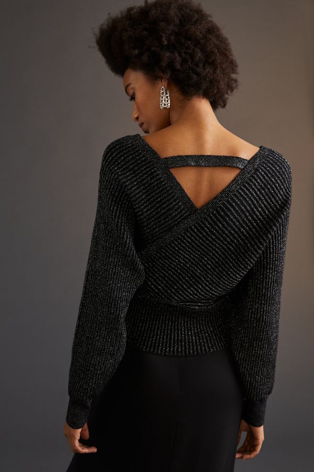 Shimmer Surplice Pullover #2