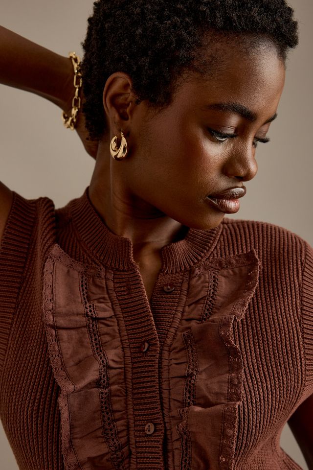 Gilet Pull Volants Maeve #3