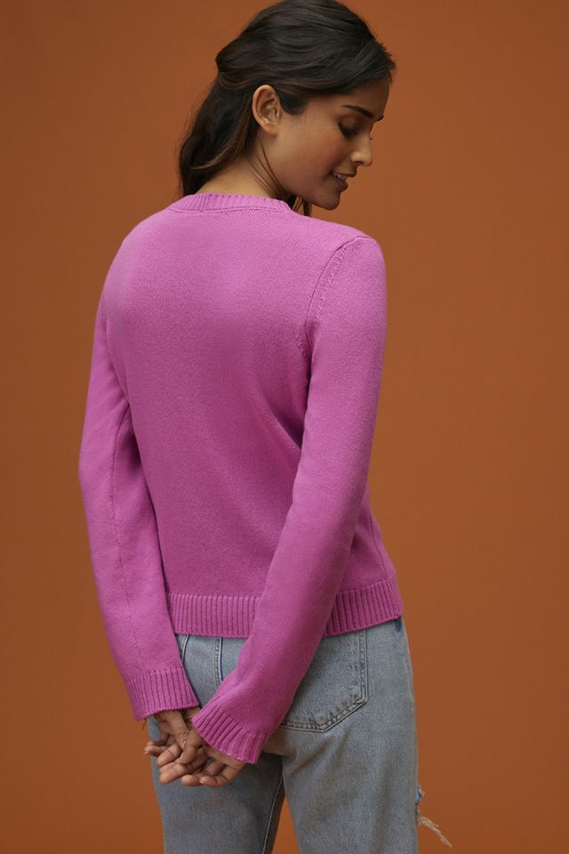 Le Lion Zodiac Embroidered Merino Sweater | Anthropologie