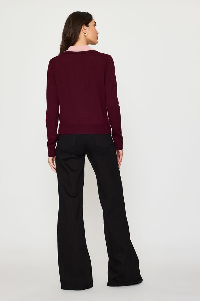Good American The Two In One Layered Wool Jumper #5