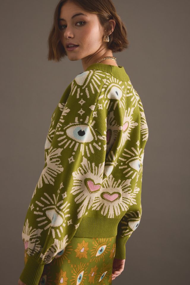 Never Fully Dressed Eye Cardigan #1