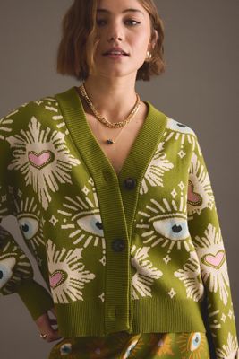 Never Fully Dressed Eye Cardigan
