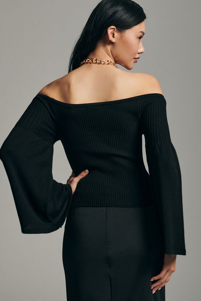 DROP SHOULDER BELL SLEEVE TOP SID THE KID