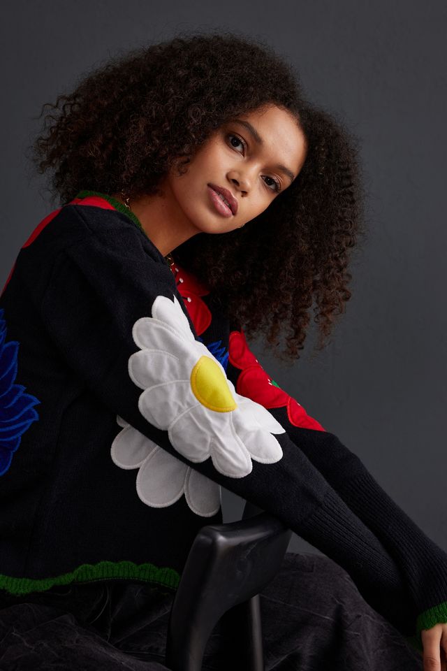 Embroidered Bloom Cardigan #2