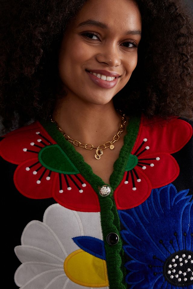 Embroidered Bloom Cardigan #4