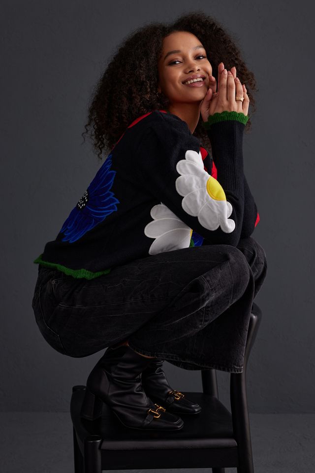 Embroidered Bloom Cardigan #1