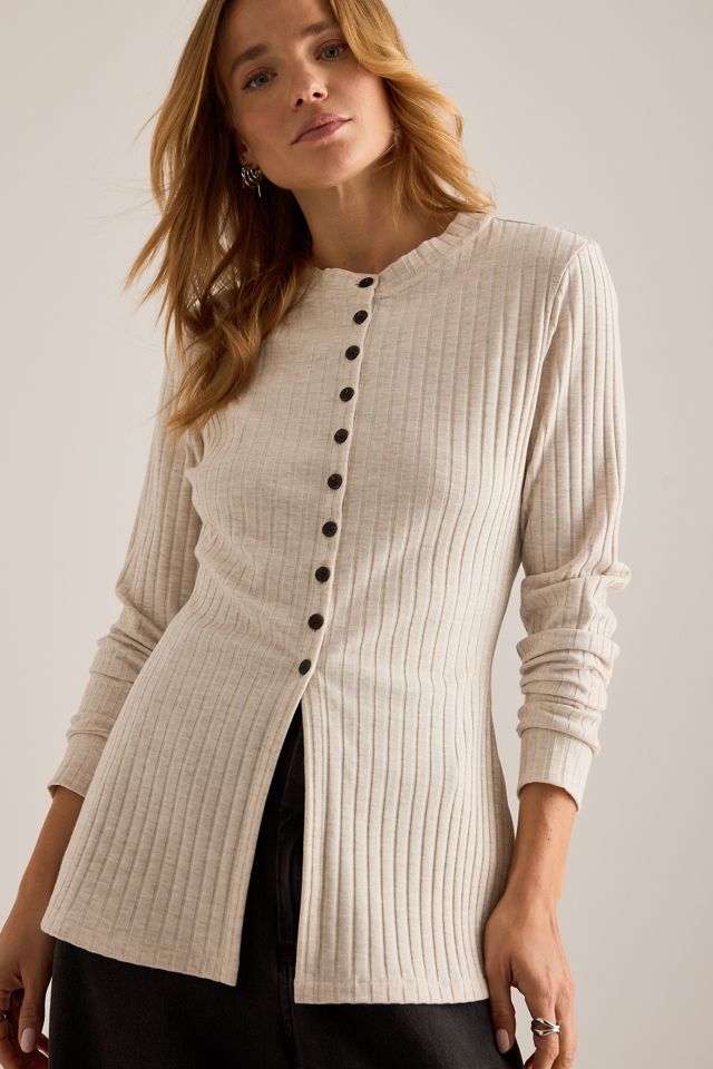 ALIGNE Daphne Rib Cardigan #4