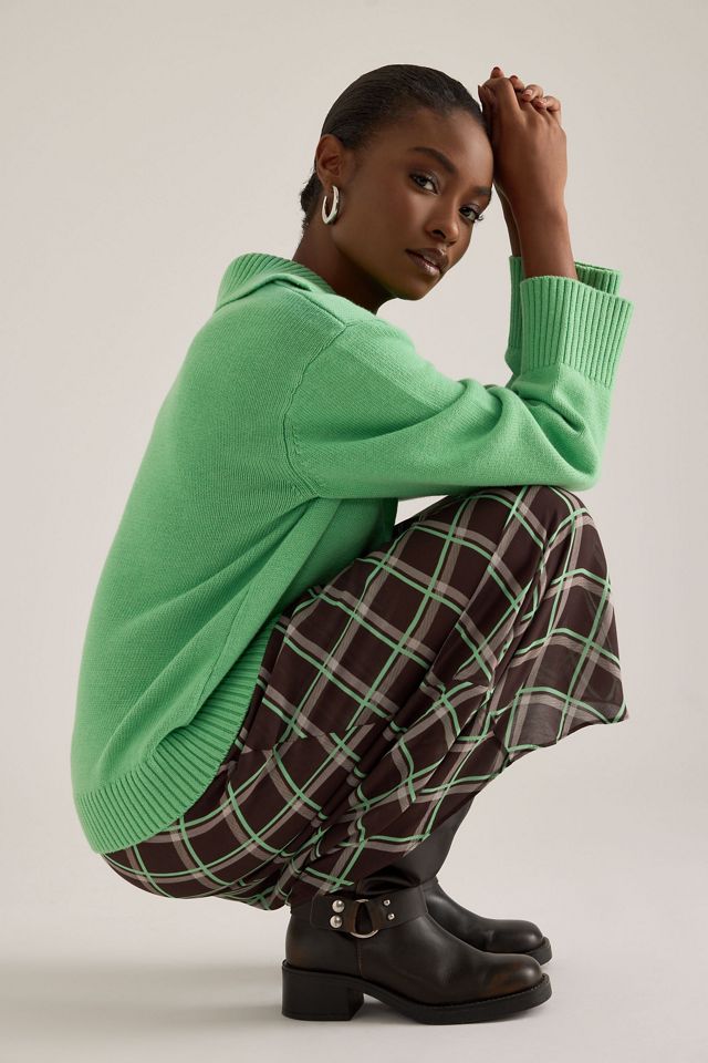 ALIGNE Judith Wool-Blend Polo Jumper #1