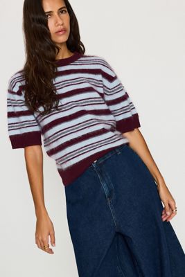 ALIGNE Helen Brushed Wool Knitted Top