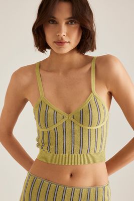 Baum und Pferdgarten Cypre Metallic Knit Tank Top