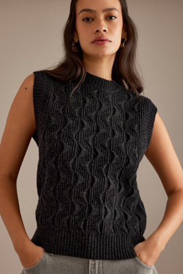 Thinking Mu Gris Marengo Luna Wool Vest | Anthropologie UK