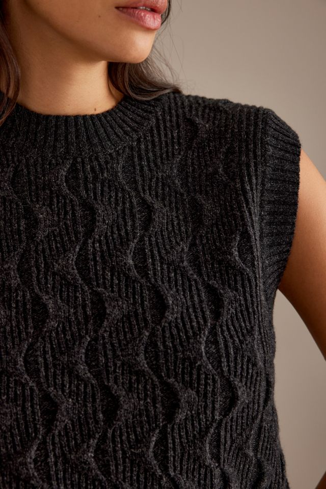 Gilet en laine Luna gris marengo Thinking Mu #5