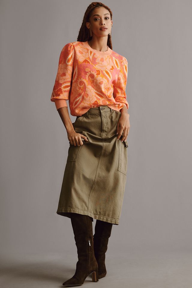 Farm Rio x Anthropologie Paisley Pullover Sweater #2