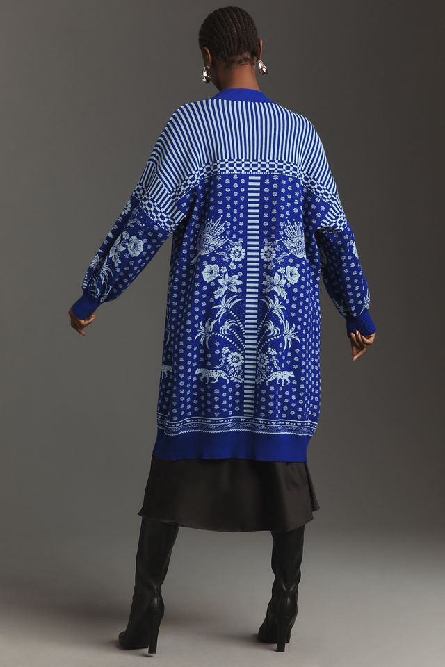 Farm Rio x Anthropologie Printed Cardigan Sweater #1