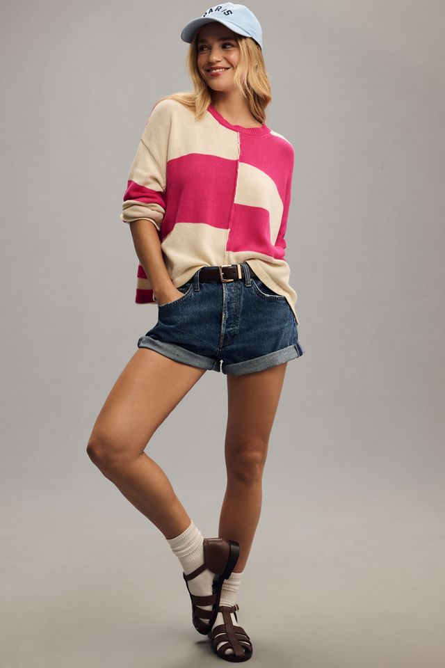 Floor Pop Stripe Pullover Sweater #3