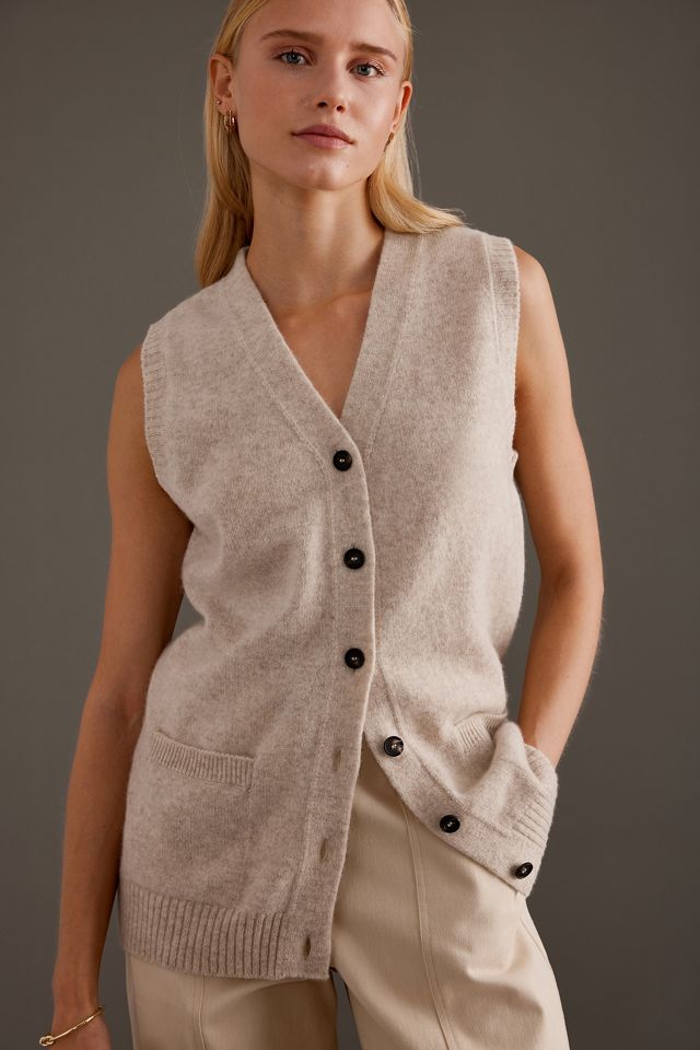 Blake LDN Lucy Knitted Wool Waistcoat