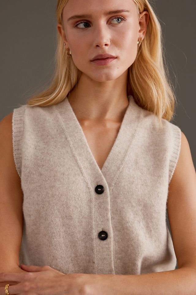 Blake LDN Lucy Knitted Wool Waistcoat #3