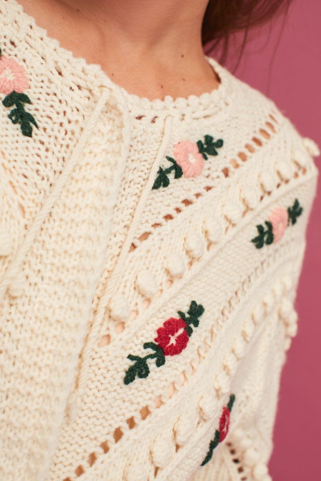 Mairead Embroidered Cardigan #1