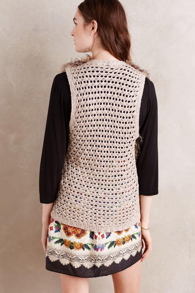 Trading Post Faux-Fur Vest #1