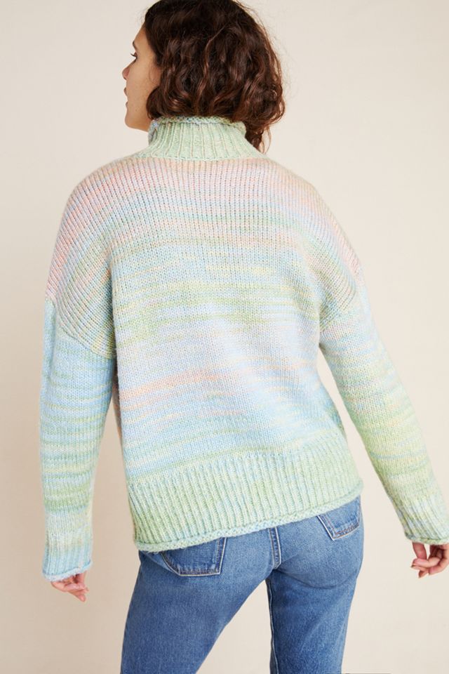Willa Space-Dyed Turtleneck Sweater #2