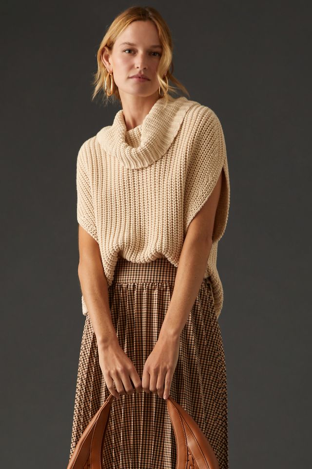 Anthropologie cowl hot sale neck sweater