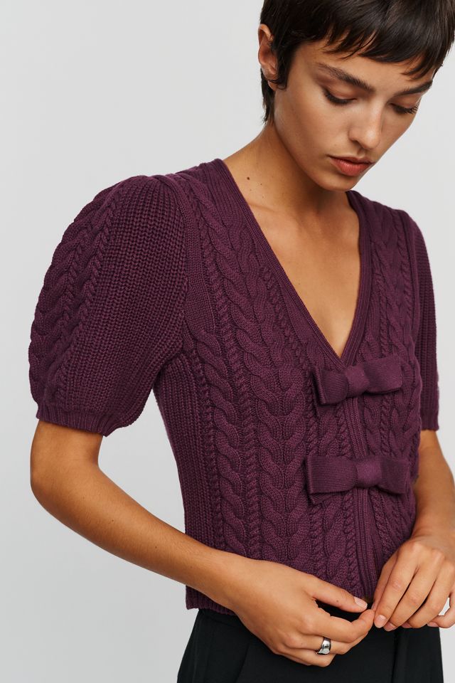 525 Alexandra 100% Cotton Bow Sweater #3