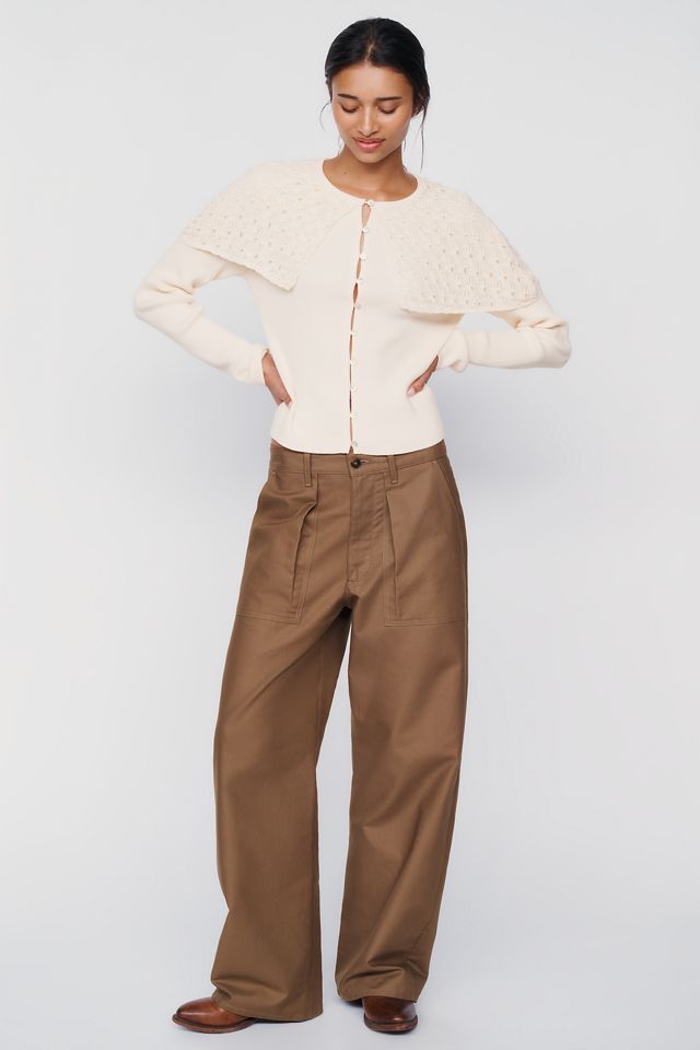 525 Beatrice 100% Cotton Cape Cardigan #3