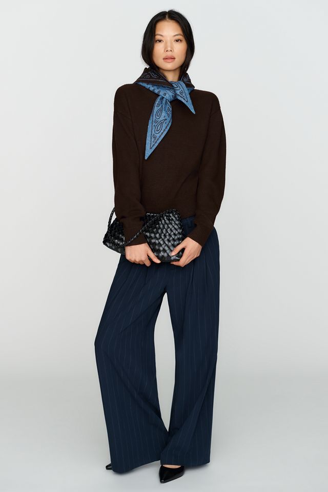 525 Pullover Sweater with Scarf #2